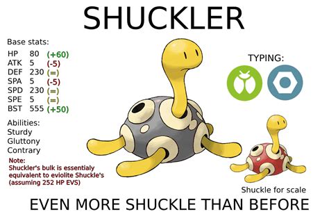shuckle evolution|what is shuckle weak against.